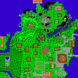 Minimap showing the entrance to Great Willow 2a