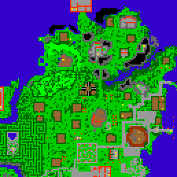 Minimap showing the entrance to Great Willow 2c
