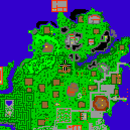 Minimap showing the entrance to Great Willow 2d