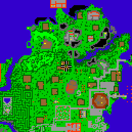 Minimap showing the entrance to Great Willow 4c