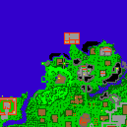 Minimap showing the entrance to Mangrove 1