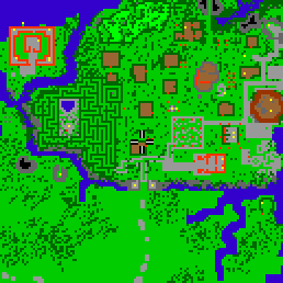 Minimap showing the entrance to Treetop 2