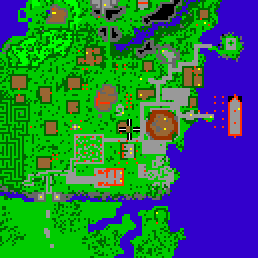 Minimap showing the entrance to Treetop 12 (Shop)