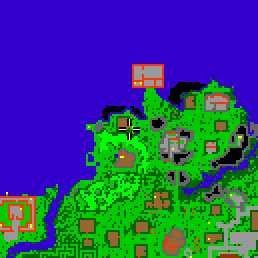 Minimap showing the entrance to Coastwood 1