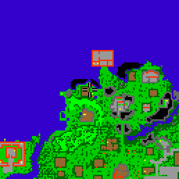 Minimap showing the entrance to Coastwood 2