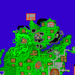 Minimap showing the entrance to Coastwood 3