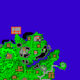 Minimap showing the entrance to Coastwood 7