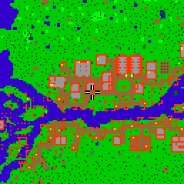 Minimap showing the entrance to Haggler's Hangout 2