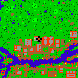 Minimap showing the entrance to Haggler's Hangout 3