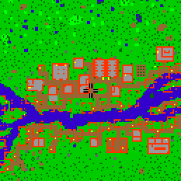 Minimap showing the entrance to Haggler's Hangout 4b
