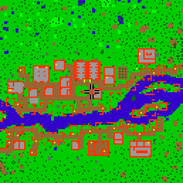 Minimap showing the entrance to Haggler's Hangout 5