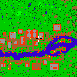Minimap showing the entrance to Haggler's Hangout 6