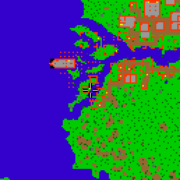 Minimap showing the entrance to Banana Bay 2