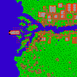 Minimap showing the entrance to Crocodile Bridge 1