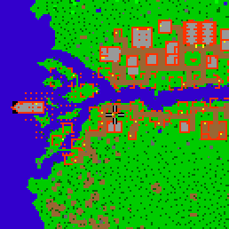 Minimap showing the entrance to Crocodile Bridge 3
