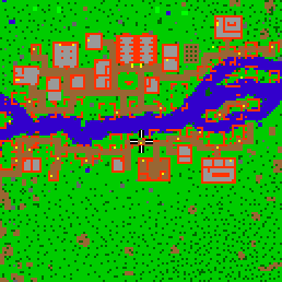 Minimap showing the entrance to Woodway 2