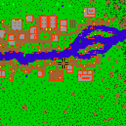 Minimap showing the entrance to Woodway 3