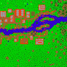 Minimap showing the entrance to Woodway 4