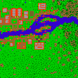 Minimap showing the entrance to Flamingo Flats 5
