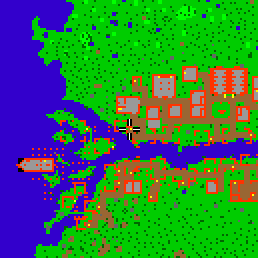 Minimap showing the entrance to Coconut Quay 2