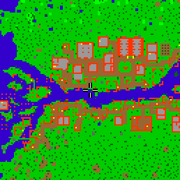 Minimap showing the entrance to Coconut Quay 4