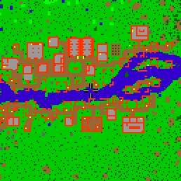 Minimap showing the entrance to River Homes 2b