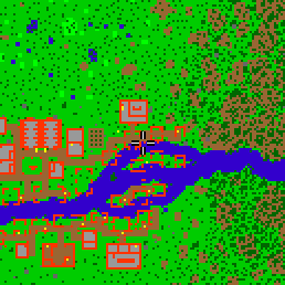 Minimap showing the entrance to Jungle Edge 2
