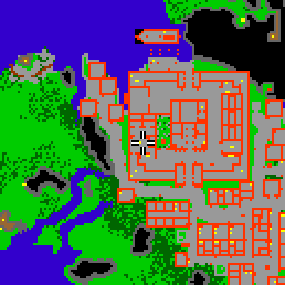 Minimap showing the entrance to Castle, 3rd Floor, Flat 02