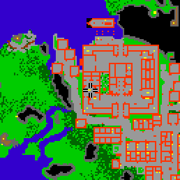 Minimap showing the entrance to Castle, 3rd Floor, Flat 03