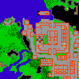Minimap showing the entrance to Castle, 3rd Floor, Flat 05