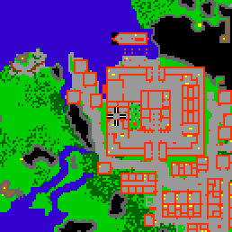 Minimap showing the entrance to Castle, 4th Floor, Flat 04