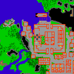 Minimap showing the entrance to Castle, 4th Floor, Flat 07