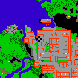 Minimap showing the entrance to Castle, 4th Floor, Flat 08
