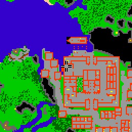 Minimap showing the entrance to Castle, 4th Floor, Flat 09