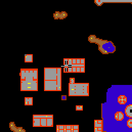 Minimap showing the entrance to Castle, Basement, Flat 02
