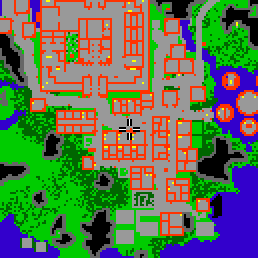 Minimap showing the entrance to Central Circle 4