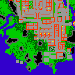 Minimap showing the entrance to Central Circle 9b