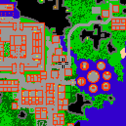Minimap showing the entrance to Wood Avenue 4