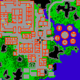 Minimap showing the entrance to Wood Avenue 6b