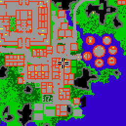 Minimap showing the entrance to Wood Avenue 7