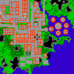 Minimap showing the entrance to Wood Avenue 8