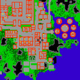Minimap showing the entrance to Wood Avenue 9a