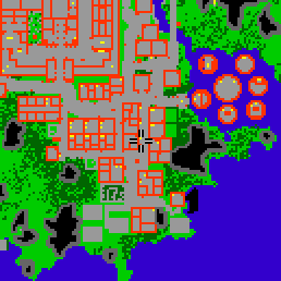 Minimap showing the entrance to Wood Avenue 10a