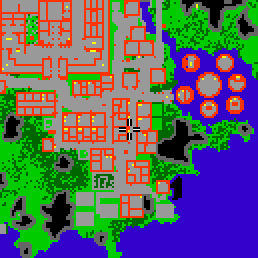 Minimap showing the entrance to Wood Avenue 10b
