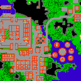 Minimap showing the entrance to Wood Avenue 4b