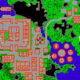 Minimap showing the entrance to Wood Avenue 4c