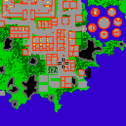 Minimap showing the entrance to Sky Lane, Guild 2