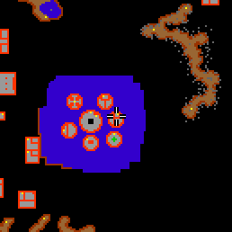 Minimap showing the entrance to Magic Academy, Flat 1