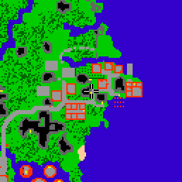 Minimap showing the entrance to Stonehome Village 3