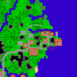 Minimap showing the entrance to Stonehome Village 4